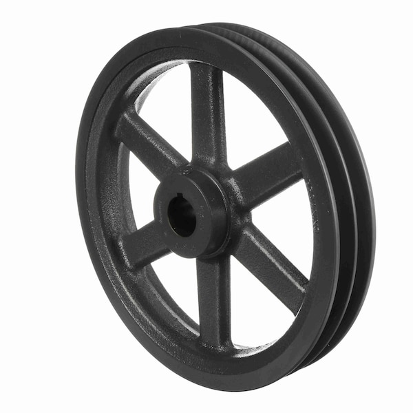 2 Groove Cast Iron Fhp - Finished Bore Sheave, 2BK110X 1 3/16